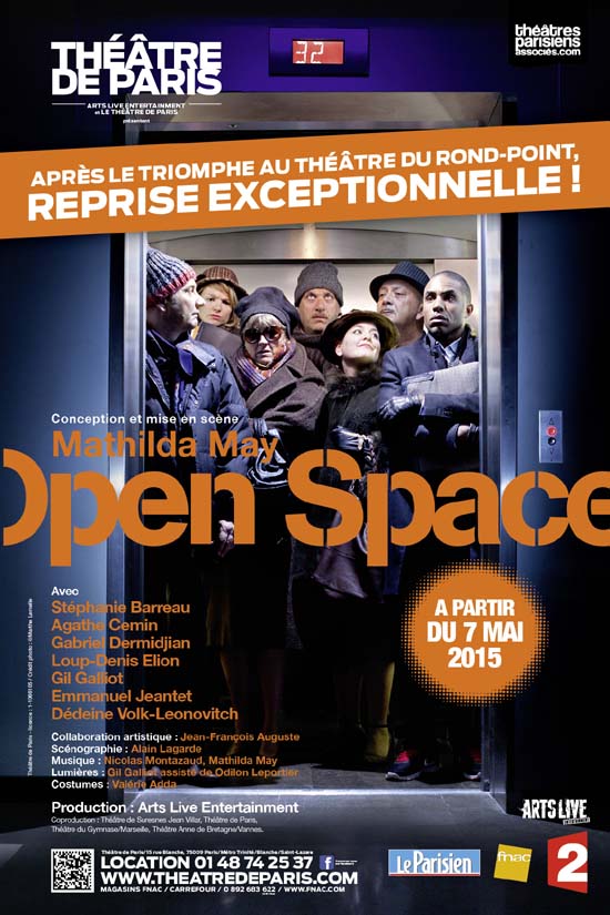 "Open Space" de Mathilda May au Théâtre de Paris : Un spectacle détonnant !