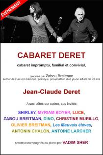 Musical : Cabaret Deret au Théâtre de l'Atelier !