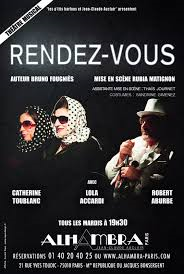 Théâtre : "Rendez-vous" de Bruno Fougnies à L'Alhambra !