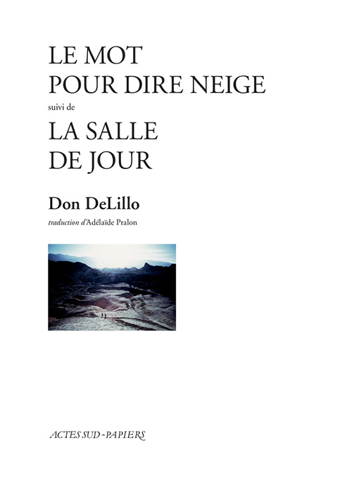 Actes sud-papiers : Don Delillo à l'honneur !