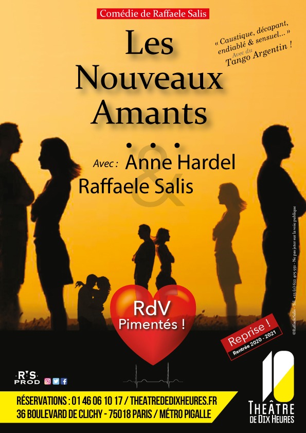 Théâtre : "Les nouveaux amants" au Théâtre de Dix heures