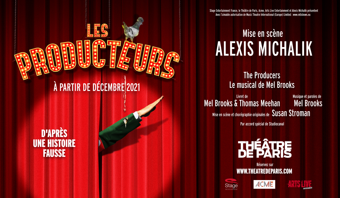 Musical : « Les Producteurs » de Mel Brooks au théâtre de Paris