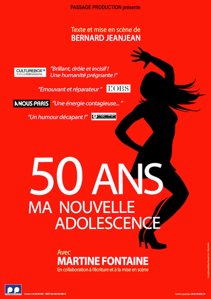 Théâtre : « 50 ans, ma nouvelle adolescence » de Bernard Jeanjean