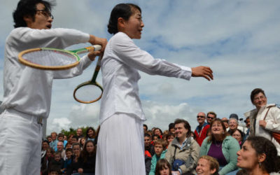 Festival Humour et Eau Salée : « Silences amusants d’un couple en blanc » par la Compagnie Sivouplait